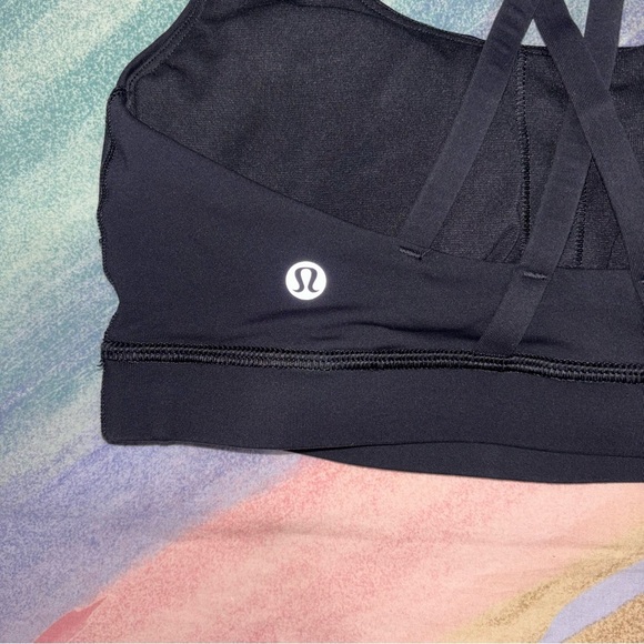 Lululemon Energy Bra Black Size 6 - Picture 8 of 9